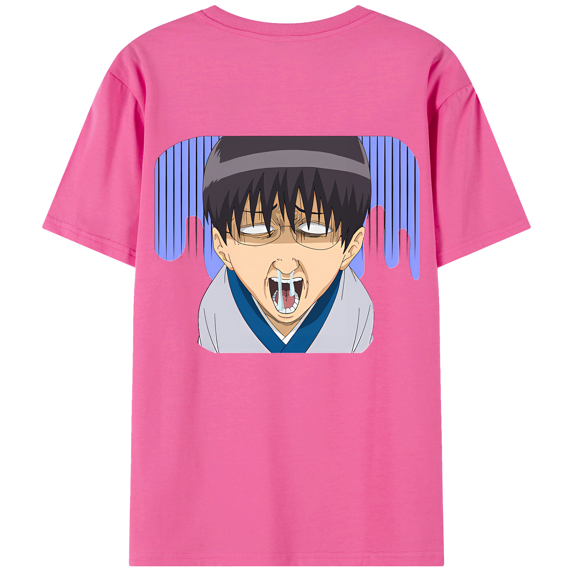 （画像用） ぎんたま 坂田銀時（さかたぎんとき） 神楽 志村新八（しむら しんぱち） GINTAMA Sakata Gintoki Kagura Shimura Shinpachi レディース半袖Tシャツ(バックプリント)